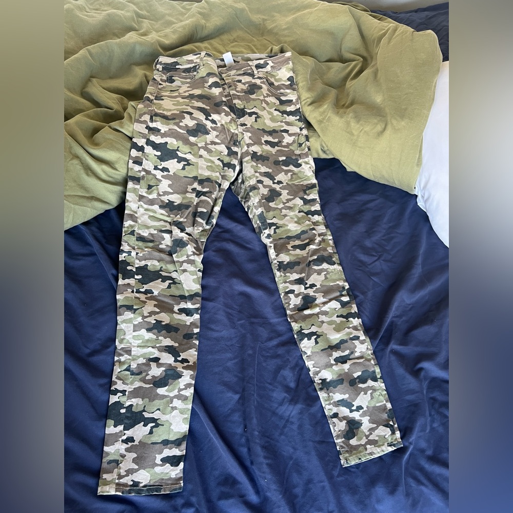 Skinny Jeans - Army Pattern